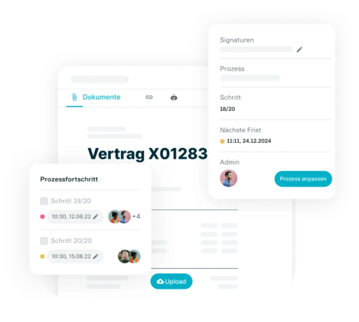 Vertragsmanagement E-Signatur Flowers