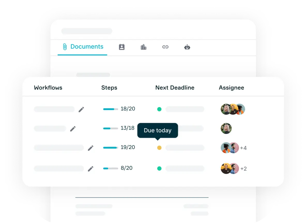 Workflow Schritte in Flowers