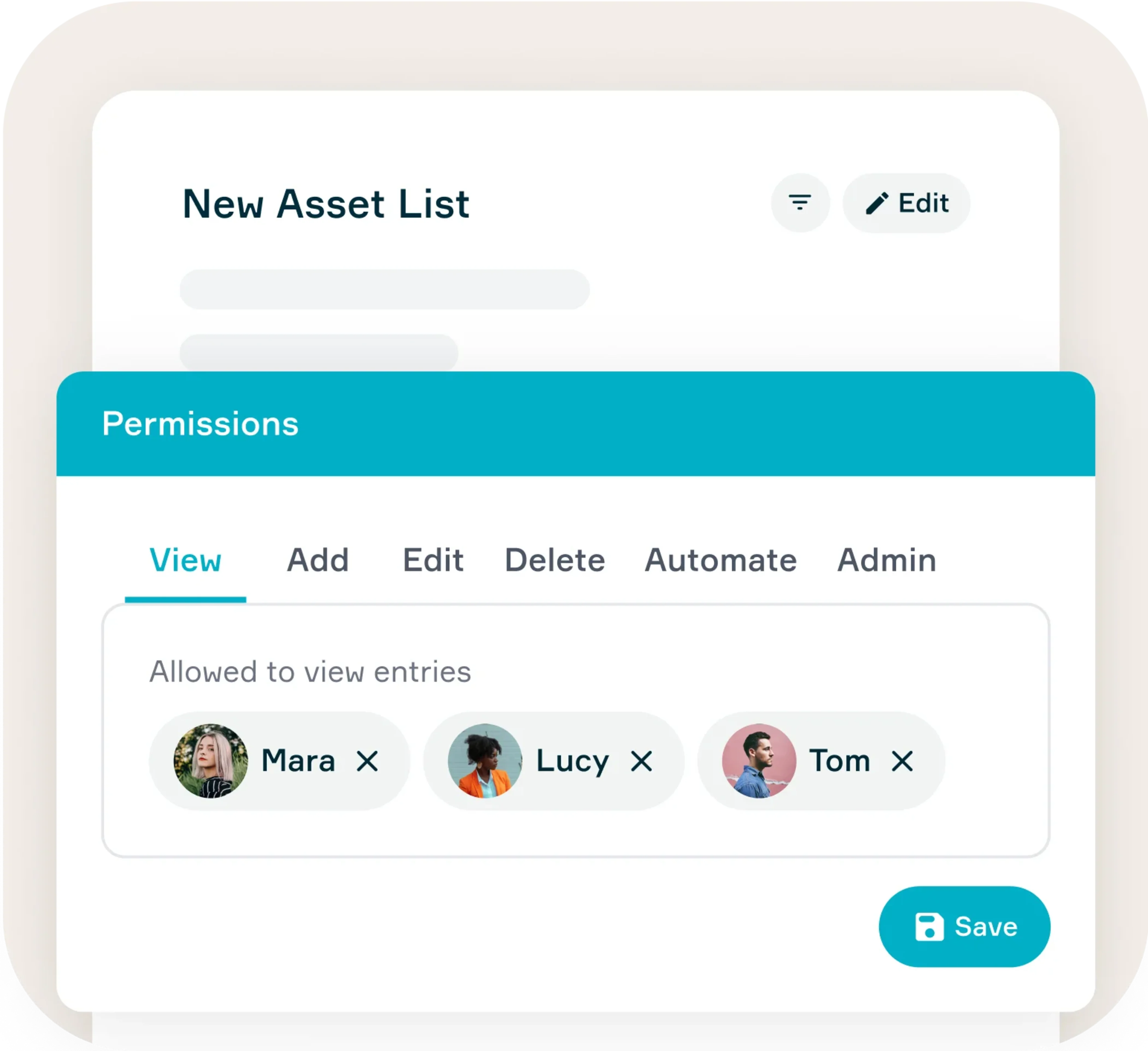 3xFeatures Permissions and compliance