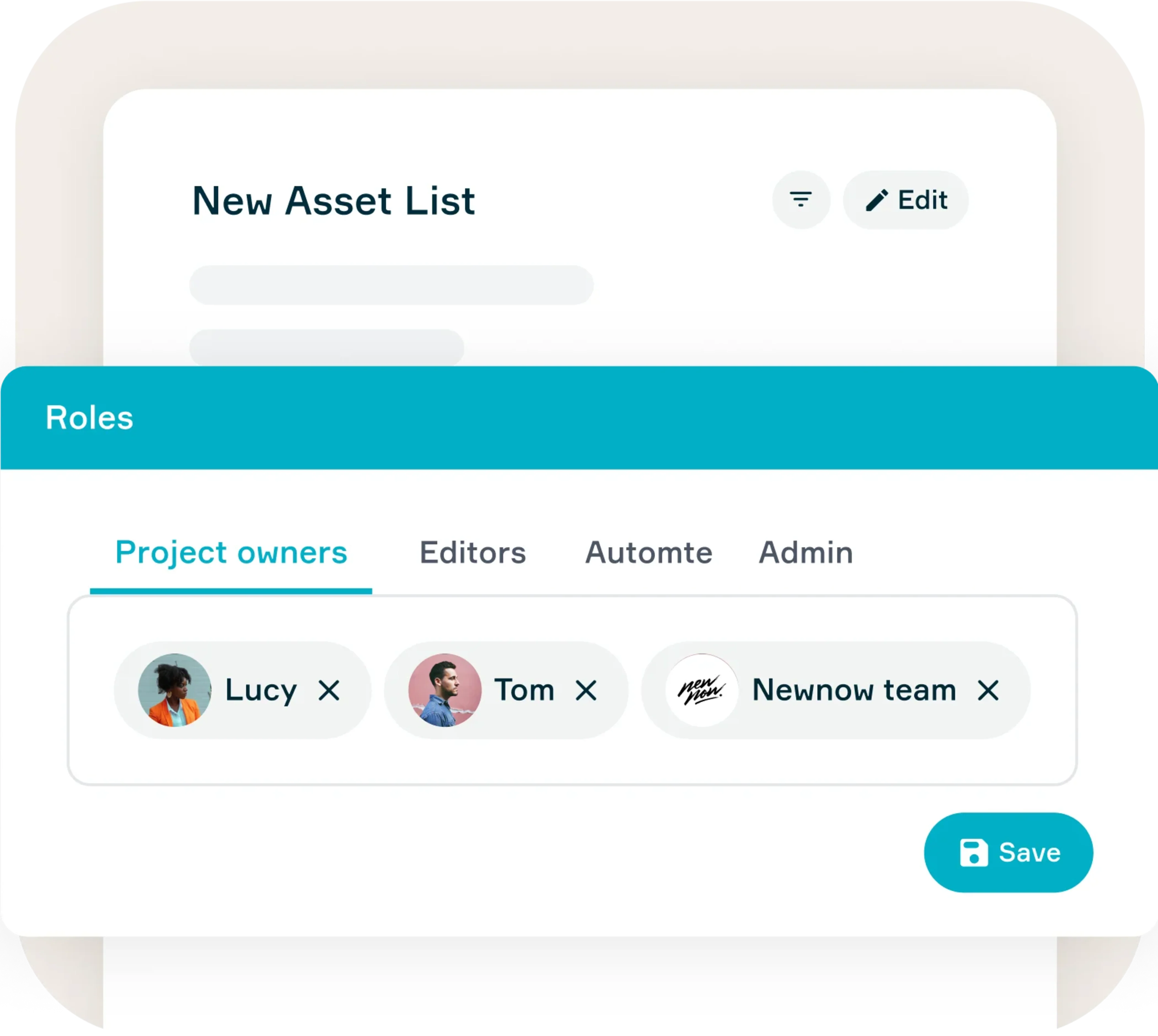 3xFeatures Owners users roles