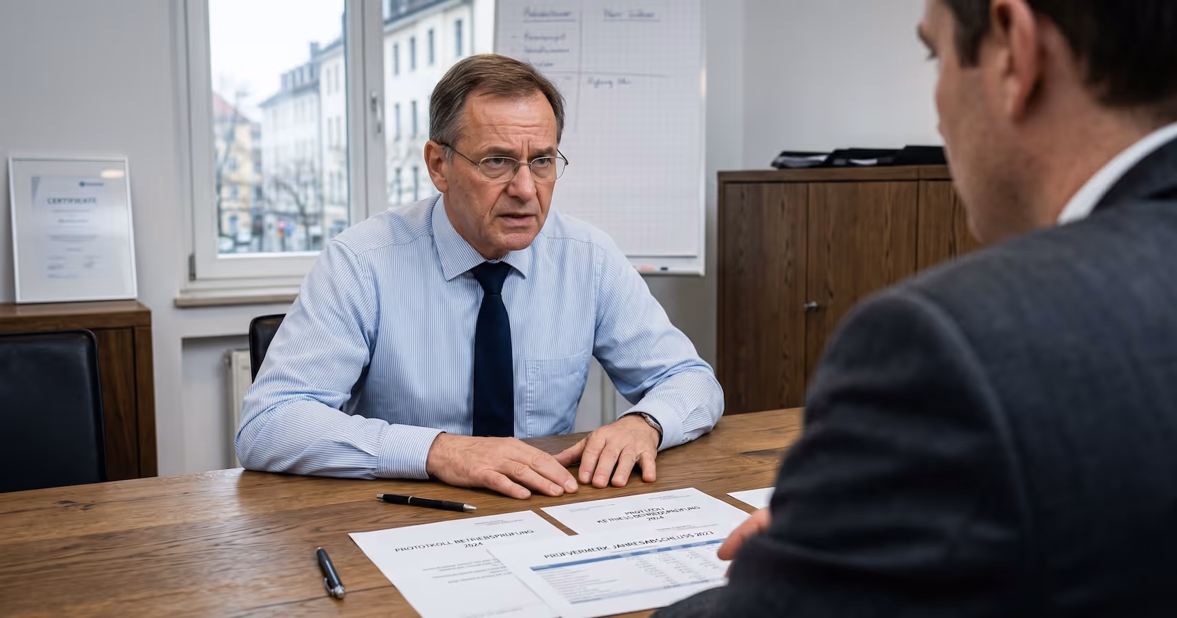 Betriebspru fung Gespra ch Buchhalter